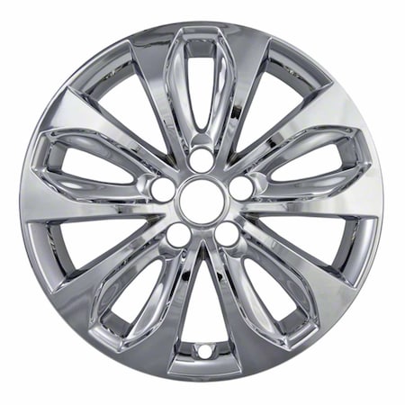 Coast2Coast 18", 5 Double Spoke, Chrome Plated, Plastic, Set Of 4, Not Compatible With Steel Wheels IWCIMP353X